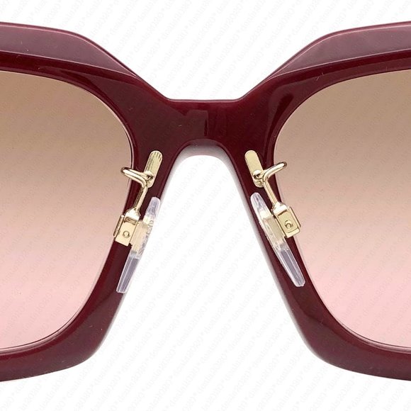New Burberry Daisy BE4344F 340314 53mm Bordeaux Sunglasses main image 8
